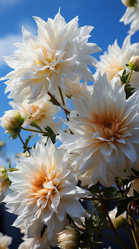 Beautiful White Calm Flower Aesthetics (488)