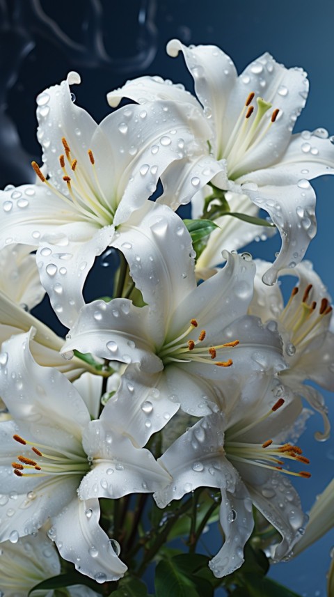 Beautiful White Calm Flower Aesthetics (514)