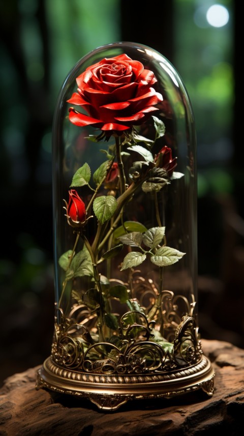 Beautiful Red Rose Flower Aesthetics (24)