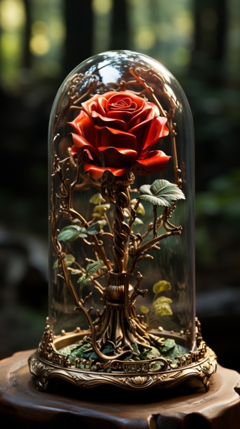 Beautiful Red Rose Flower Aesthetics (22)