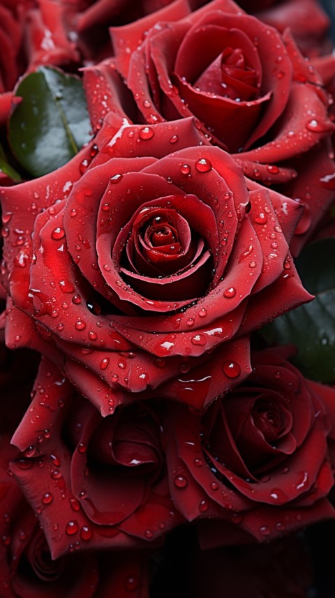 Beautiful Red Rose Flower Aesthetics (71)