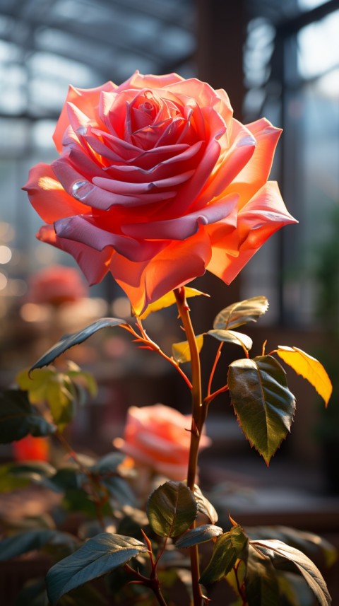 Beautiful Red Rose Flower Aesthetics (172)