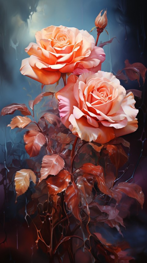 Beautiful Red Rose Flower Aesthetics (174)