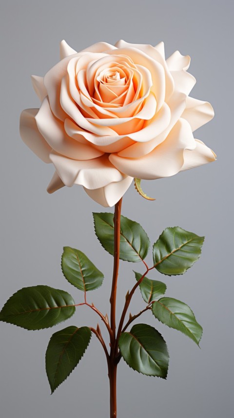 Beautiful White  Rose Flower Aesthetics (113)