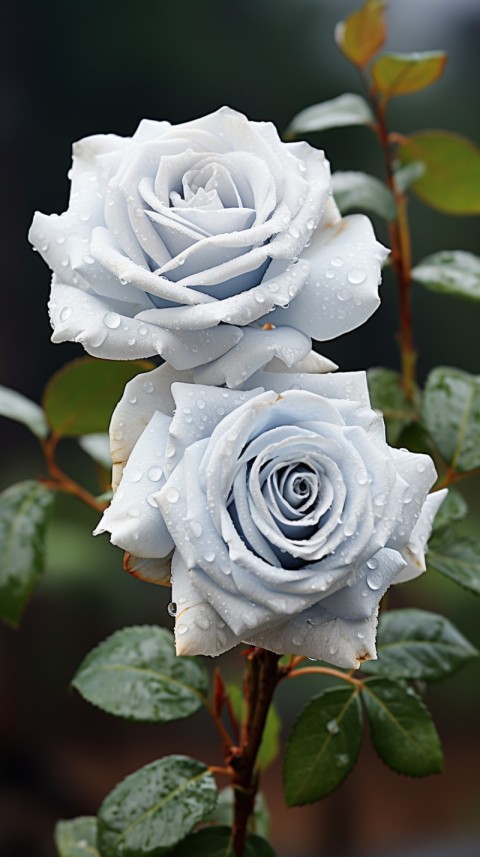 Beautiful White  Rose Flower Aesthetics (119)