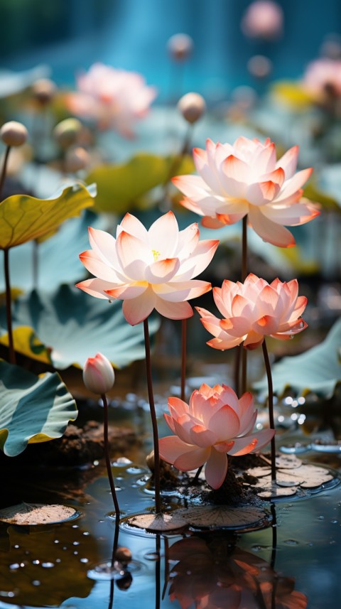 Beautiful Lotus  Flower Aesthetics (12)