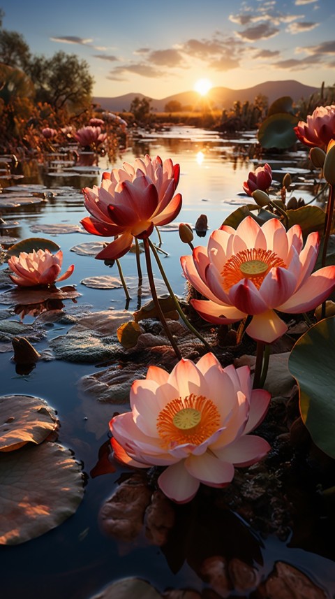 Beautiful Lotus  Flower Aesthetics (25)