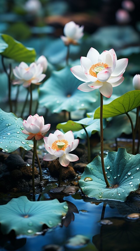 Beautiful Lotus  Flower Aesthetics (15)