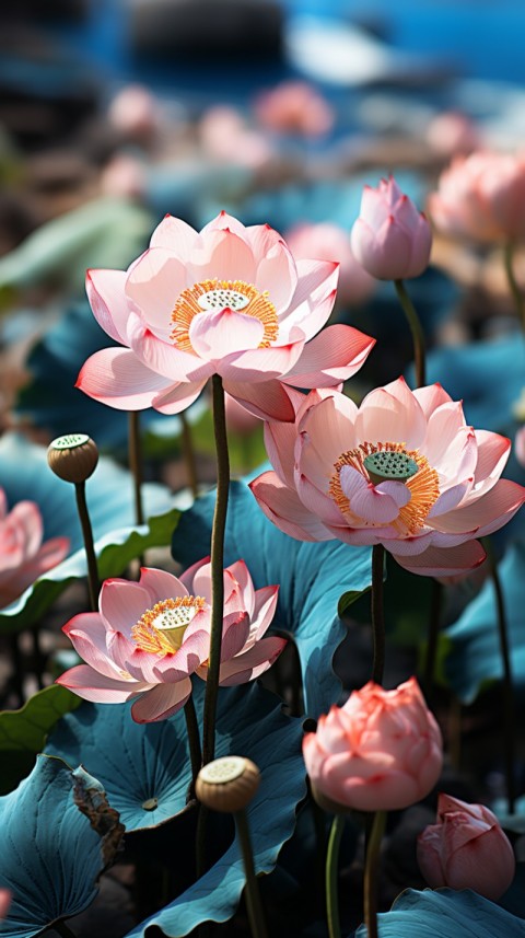 Beautiful Lotus  Flower Aesthetics (6)