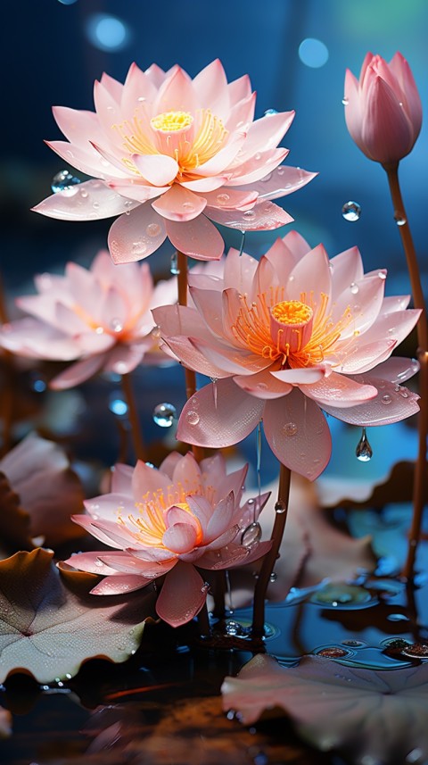Beautiful Lotus  Flower Aesthetics (121)