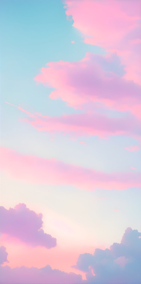 Beautiful Sky Cloud Aesthetic Wallpaper Mobile Background (6)