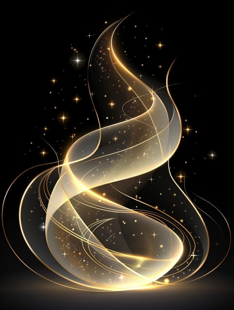 Black and gold abstract Design Art background aesthetic (499)