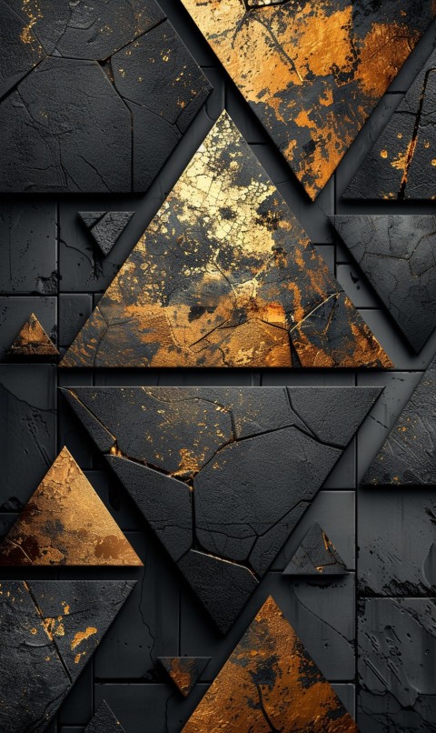 Black and Gold Geometric Pattern Design Theme Abstract Aesthetic (35)
