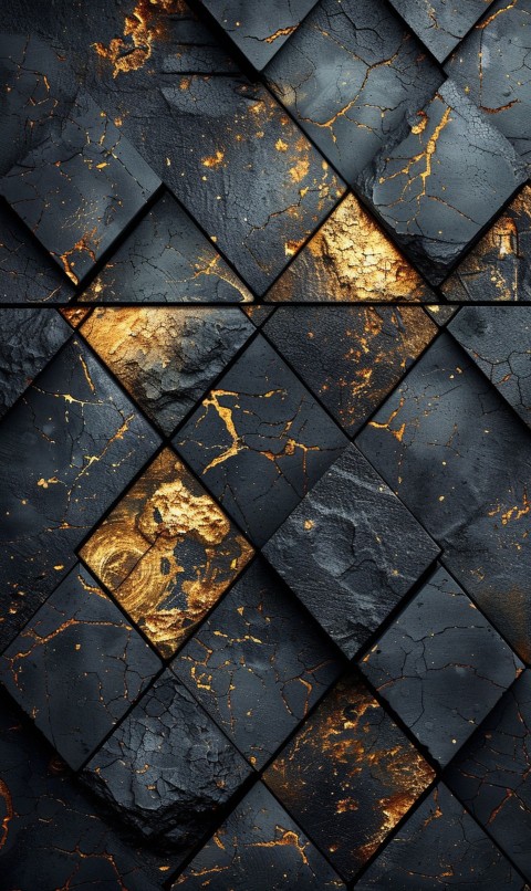 Black and Gold Geometric Pattern Design Theme Abstract Aesthetic (20)