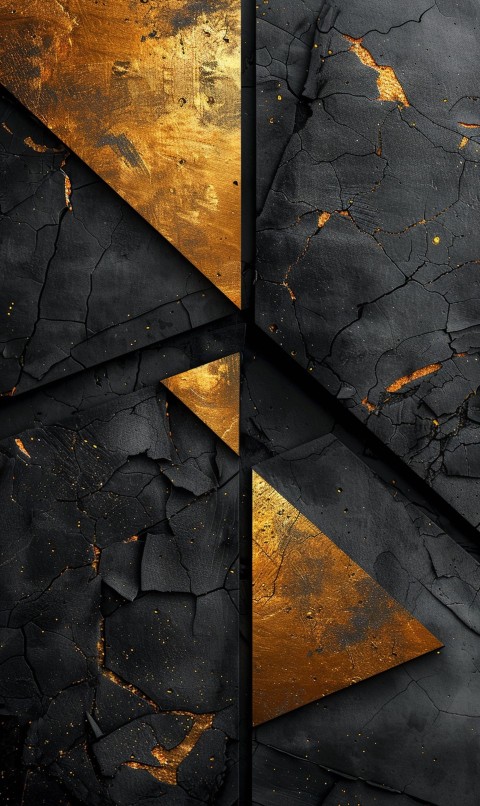 Black and Gold Geometric Pattern Design Theme Abstract Aesthetic (74)