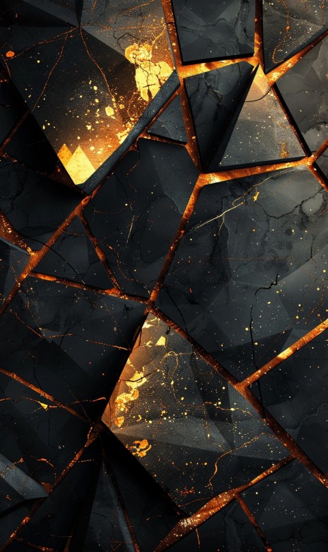 Black and Gold Geometric Pattern Design Theme Abstract Aesthetic (63)