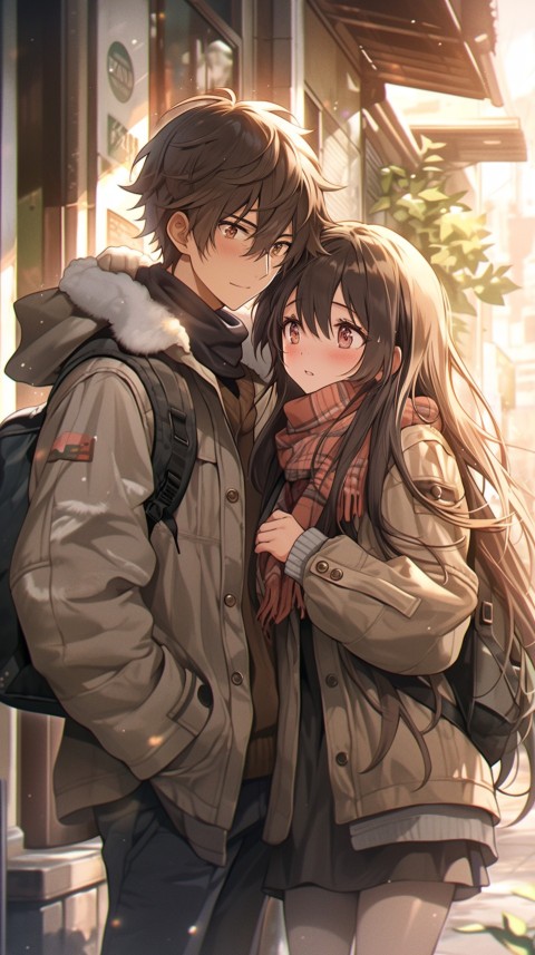 Cute Anime Couple Aesthetic Love  (5)