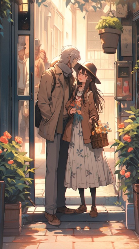Cute Anime Couple Aesthetic Love  (3)