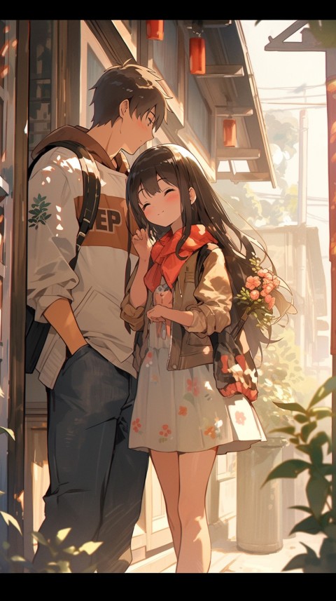 Cute Anime Couple Aesthetic Love  (35)