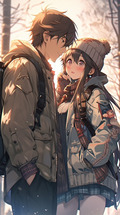 Cute Anime Couple Aesthetic Love  (28)