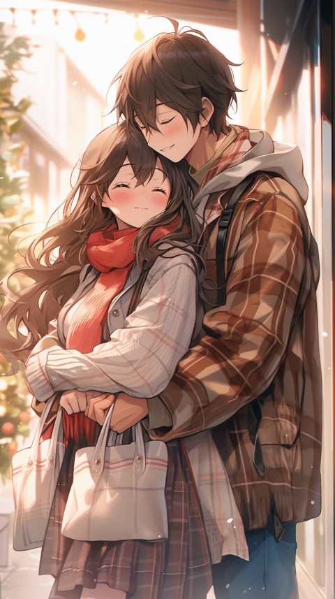 Cute Anime Couple Aesthetic Love  (21)
