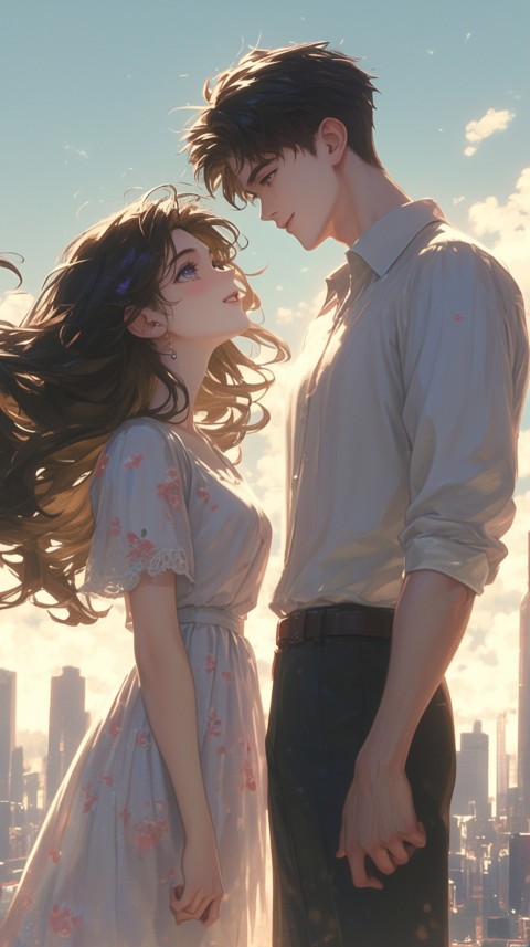 Cute Anime Couple Aesthetic Romantic (7)
