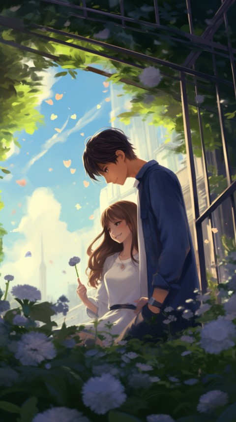 Cute Anime Couple Aesthetic Romantic Feelings (7)