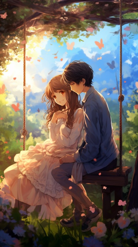 Cute Anime Couple Aesthetic Romantic Feelings (1)