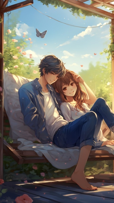 Cute Anime Couple Aesthetic Romantic Feelings (27)