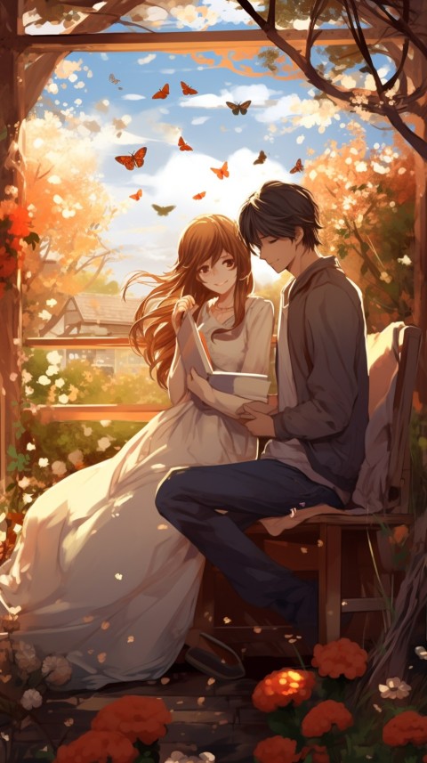 Cute Anime Couple Aesthetic Romantic Feelings (12)