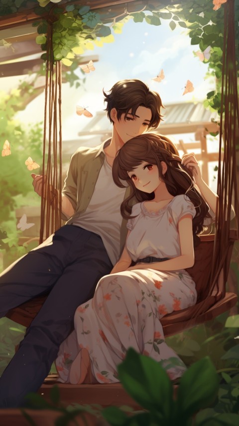 Cute Anime Couple Aesthetic Romantic Feelings (11)