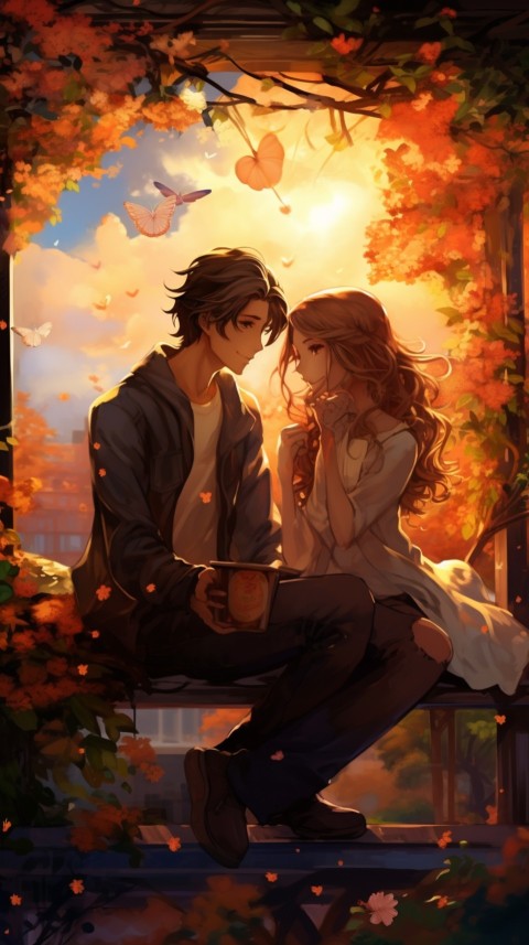 Cute Anime Couple Aesthetic Romantic Feelings (15)