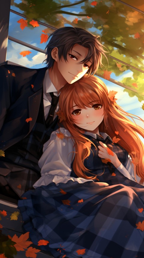 Cute Anime Couple Aesthetic Romantic Feelings (33)