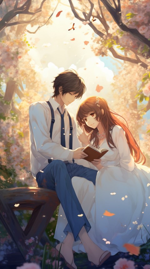 Cute Anime Couple Aesthetic Romantic Feelings (31)