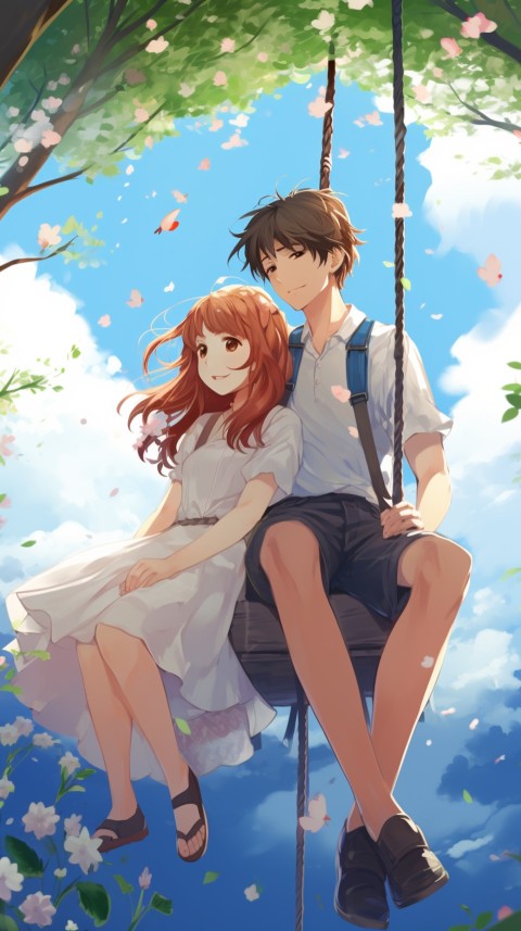 Cute Anime Couple Aesthetic Romantic Feelings (36)