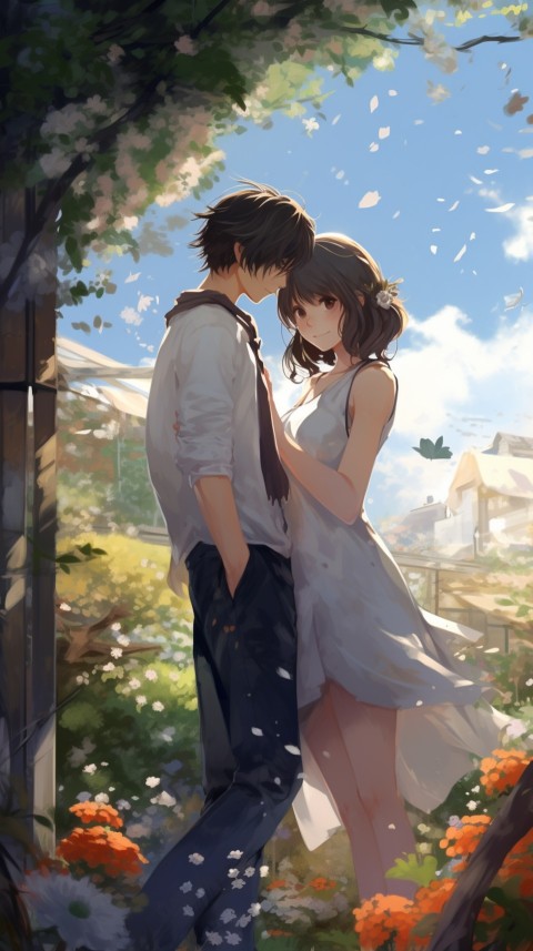 Cute Anime Couple Aesthetic Romantic Feelings (59)