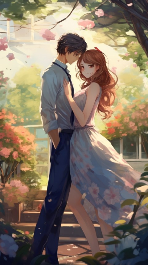 Cute Anime Couple Aesthetic Romantic Feelings (78)