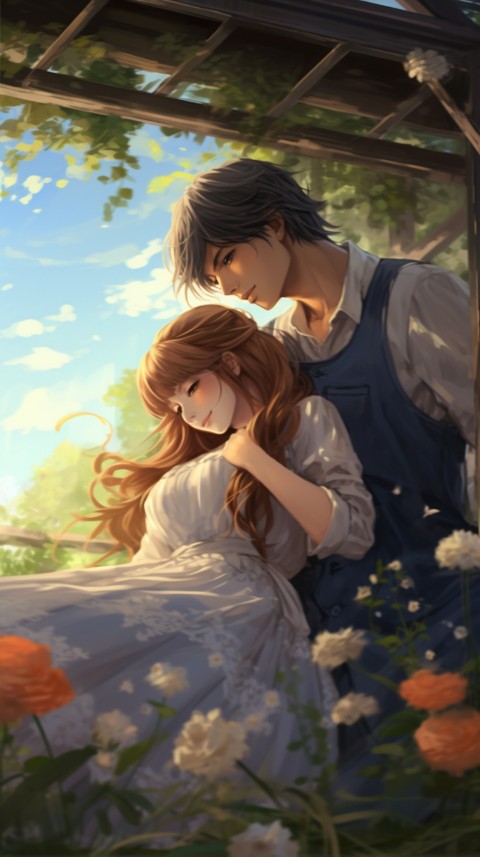 Cute Anime Couple Aesthetic Romantic Feelings (77)