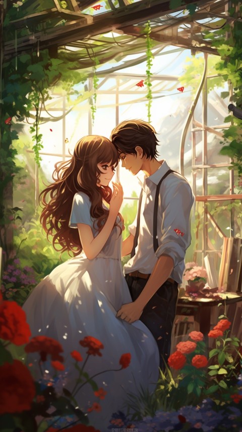 Cute Anime Couple Aesthetic Romantic Feelings (85)