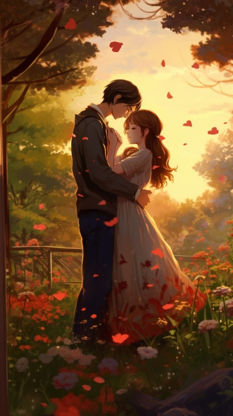 Cute Anime Couple Aesthetic Romantic Feelings (96)