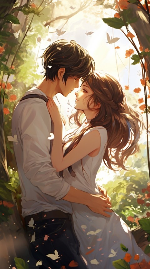 Cute Anime Couple Aesthetic Romantic Feelings (91)