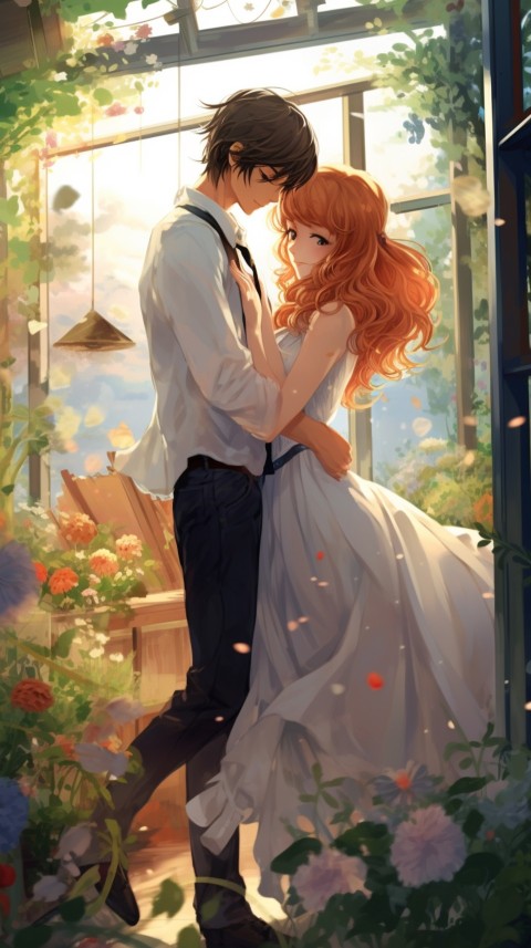 Cute Anime Couple Aesthetic Romantic Feelings (123)