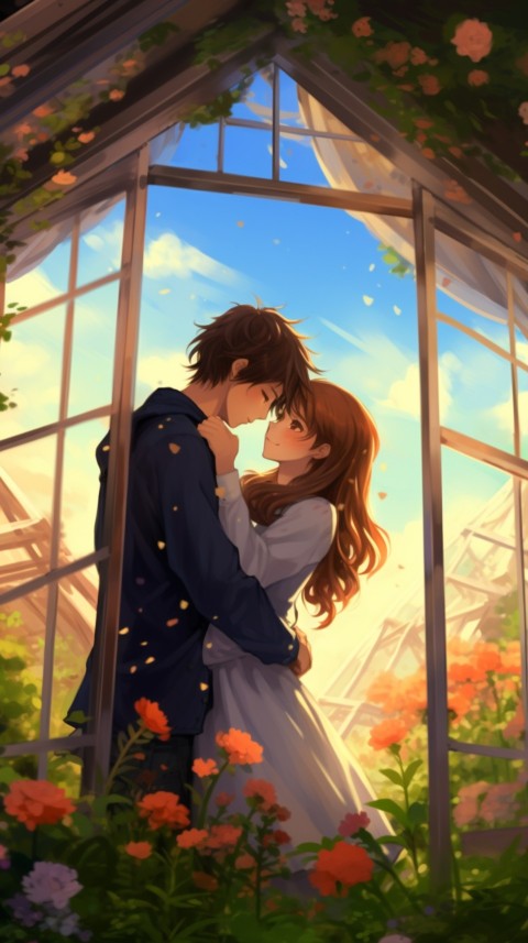 Cute Anime Couple Aesthetic Romantic Feelings (125)