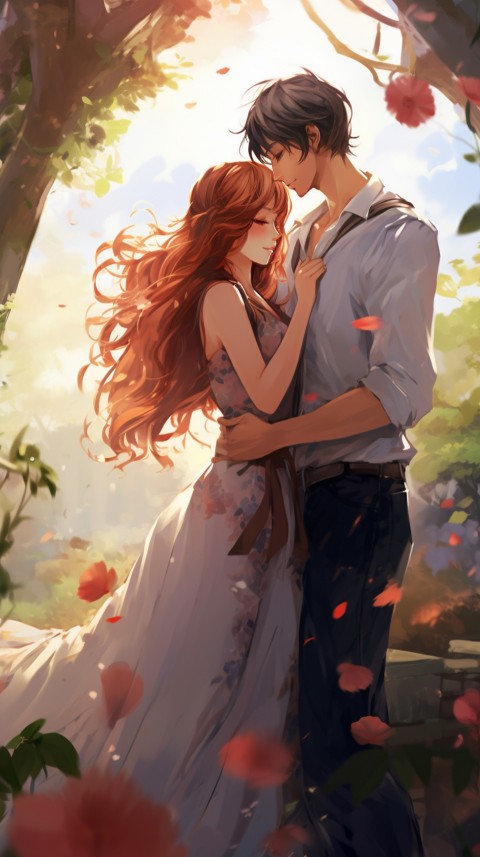 Cute Anime Couple Aesthetic Romantic Feelings (117)