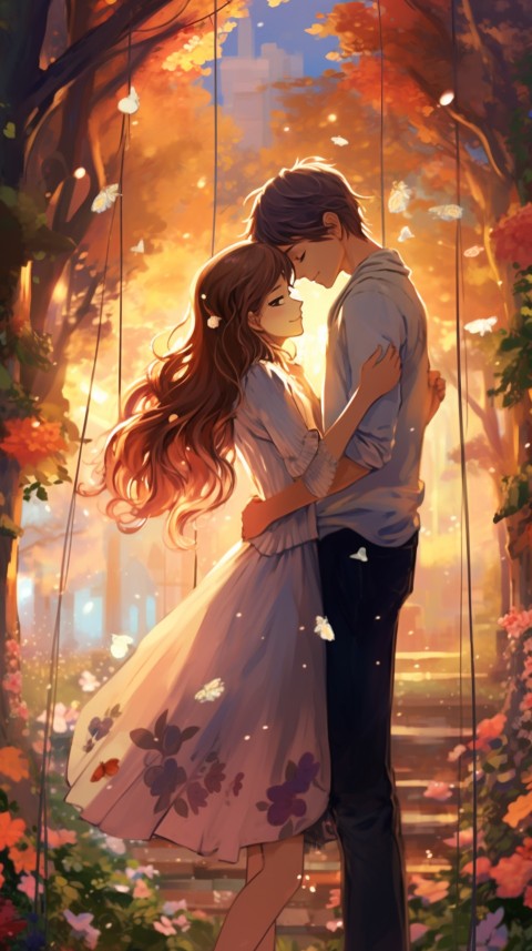 Cute Anime Couple Aesthetic Romantic Feelings (124)