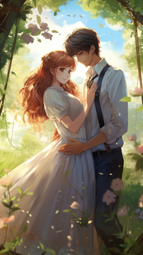 Cute Anime Couple Aesthetic Romantic Feelings (112)