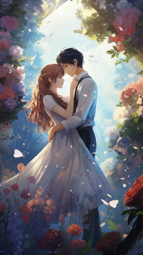 Cute Anime Couple Aesthetic Romantic Feelings (120)