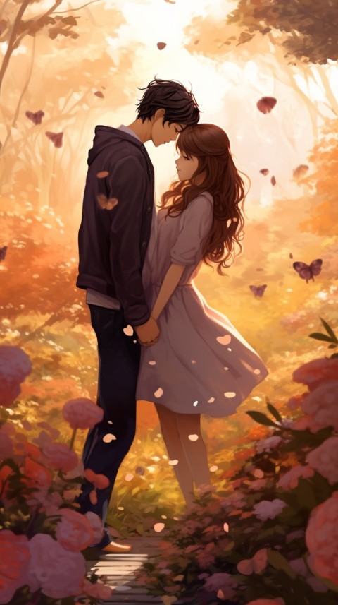 Cute Anime Couple Aesthetic Romantic Feelings (116)