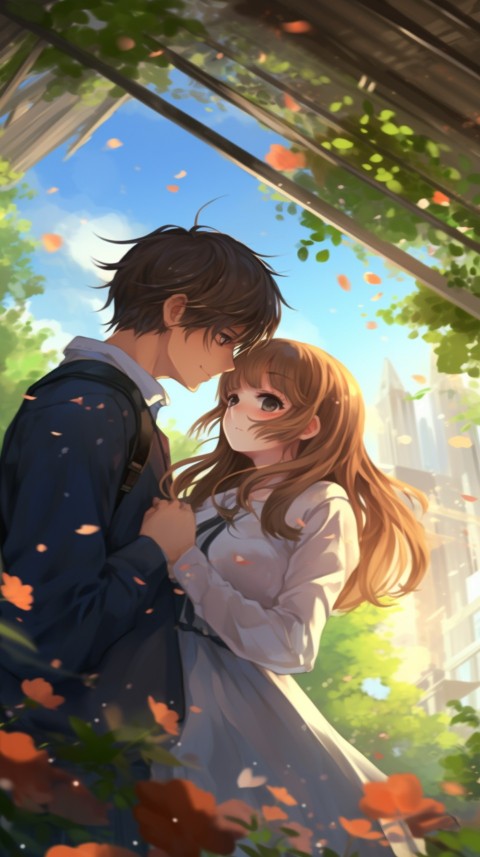 Cute Anime Couple Aesthetic Romantic Feelings (136)