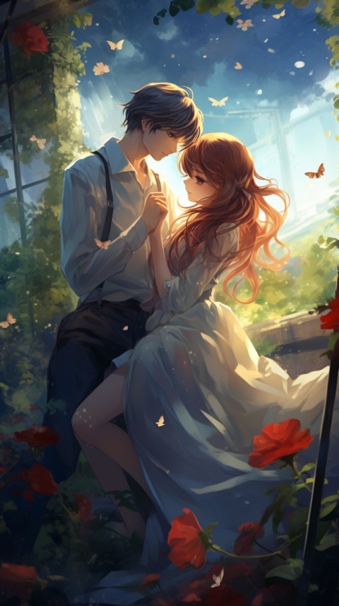 Cute Anime Couple Aesthetic Romantic Feelings (152)
